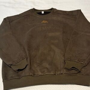 Hudson & Mark horizon suede pullover medium